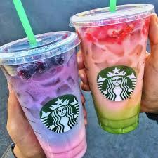 ombre rainbow drink von starbucks starbucks drinks recipes starbucks secret menu starbucks secret menu items