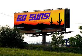 Lamar advertising company provides outdoor advertising space for clients on billboards, digital, airport displays, transit and highway logo signs. Why Is There A Go Suns Billboard Near The Bucks Arena In Milwaukee