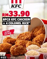 Kfc nampaknya tidak tergerus oleh zaman, sejak pertama kemunculannya di indonesia, ayam goreng asal kentucky, amerika serikat ini sudah menarik perhatian. Kfc Rakyat Feast Promotion Only Rm33 90
