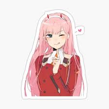 See more ideas about aesthetic anime, anime, aesthetic gif. Sticker Zero Two Redbubble