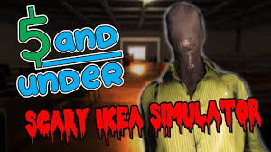 Scp 3008 Scary Ikea Simulator 5 And Under Scary Scp Neon Signs