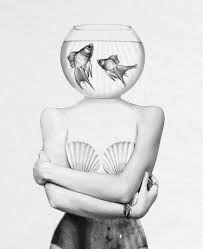 Image Result For Fishbowl Head Drawing Art Inspiration Art Design Art Prints Contemporary marble folded rim bowl. image result for fishbowl head drawing