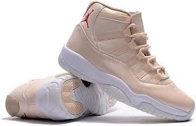 Nike Air Jordan Xi 11 Retro Creamy White Maroon Men Shoes 378037 1163 Air Jordans Sneaker Boots Shoes