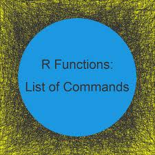 Functional quick r strap for under $5: R Functions List Examples All Basic Commands Of R Programming