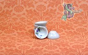 Miniature Ceramic Bowl For Dollhouse In 1 12 Scale Perfect For Your Dolls To Create Miniature Food With Polymer Clay Special Jewelry Ceramic Bowls Miniatures
