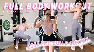 Complete Full Body Workout // Lose Fat & Build Curves - Youtube
