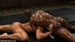 Muscle studs wrestle for fuck! Two Muscular Studs Fight And Fuck For Real In Oil Sex Oasis