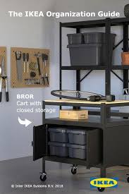 Get The Right Amount Of Storage At The Right Price With The Bror Cart With Close Ikea Organization Ikea Storage Ikea
