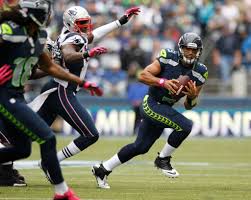 Share all sharing options for: Russell Wilson Seattle Seahawks 24 Vs New England Patriots 23 10 14 2012 Seattle Seahawks Football Seahawks Football Seattle Seahawks Baby