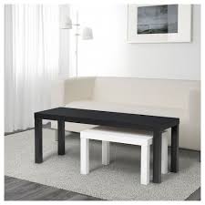 lack satztische 2 st schwarz weiss ikea deutschland bijzettafel ikea salontafel