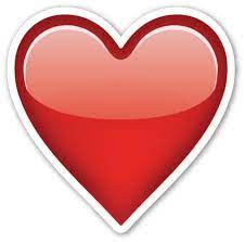 Heavy Black Heart Emojistickers Com Heart Stickers Emoji Stickers