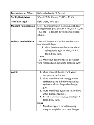 Membina ayat menggunakan perkataan diucapkan. Matapelajaran Kelas Bahasa Malaysia 2 Bestari Tarikh Hari Masa Tema Dan Tajuk Standard Pembelajaran 5 3 1 Memahami Dan Membina Ayat Dasar