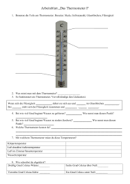 Das unterrichtsmaterial könnt ihr euch als pdf downloaden und anschließend ausdrucken. Thema Thermometer In Der Grundschule