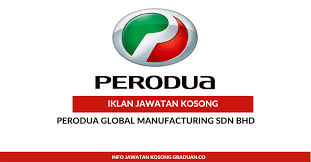 Besides manufacturing cars, perodua also produces engine component parts for both local and international carmakers, which help build the automotive industry in malaysia. Kerja Atau Jawatan Kosong Jawatan Kosong Perodua Global Manufacturing Sdn Bhd Kekosongan Terkini Jawatan Tetap Permohonan Terbuka Anda Boleh Lakukan Permohonan Secara Online Melalui Pautan Berikut