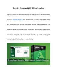 Smadav antivirus is an efficient software that is recommended by many windows pc users. Smadav Antivirus 2021 Offline Installer By Smadav2021 Issuu