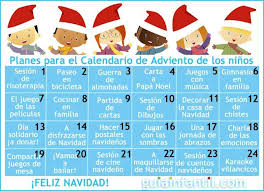 Calendario De Adviento Con Actividades Y Planes Para Cada Dia Calendario De Adviento Calendario Para Ninos Calendarios De Adviento De Navidad