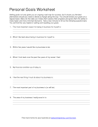 Personal Goal Setting Worksheet Template Goals Worksheet Goal Setting Worksheet Guided Reading Lesson Plan Template