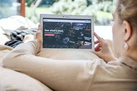Woman Launches Netflix Application On Lenovo Tablet Wroclaw Poland April 10th Ad Tablet Lenovo Poland Wrocla Netflix Videos Netflix Watch Netflix