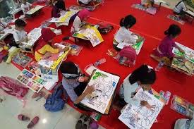 200 gambar mewarnai yang bagus mudah untuk anak anak terbaru. Bulan Bahasa Bali Dimeriahkan Lomba Mewarnai Balipost Com