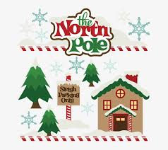 The North Pole Svg Cutting File Christmas Svg Cut Files North Pole Signs Clip Art Transparent Png 648x651 Free Download On Nicepng
