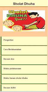 Waktu dhuha antara jam 08:00 am ~ 11:00 pm. Tuntunan Sholat Duha Fur Android Apk Herunterladen