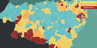 La plupart des décalages horaires sont. Pyrenees Atlantiques Decouvrez La Carte Des Deserts Medicaux