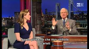 Scarlett johansson said that if natasha could appear in any of the upcoming mcu releases, she'd. Scarlett Johansson Al David Letterman 08 01 2014 Sub Ita Part 2 Youtube