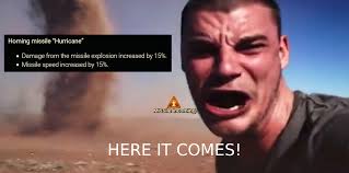 The resistance vs hurricane trump. Ah Yes Homing Missile Buffs Crossout