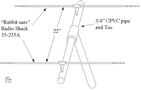 A Portable 2 Element Vhf Yagi Satellite Antenna Ham Radio Radio