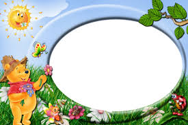 اطارات بصور الرسوم المتحركة جاهزة للاستعمال براويز لتصميمات الفوتوشوب أحلى فريمات Kids Frames Winnie The Pooh Winnie The Pooh Friends