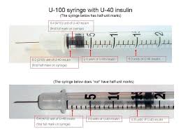 Using U 40 Insulin With U 100 Syringes Life Of The Lintee Bean