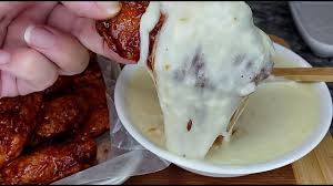 Stretchy Cheese Stretchy Cheese Recipe For Korean Fried Chicken In 2020 Korean Fried Chicken Cheese Recipes Recipes