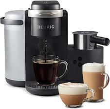 No matter how picky as a customer you are, you must find a coffee machine that suits your needs and budget. Amazon Com Keurig K Cafe Single Serve K Cup Coffee Maker Latte Maker And Cappuccino Maker Comes With Dishwasher Safe Milk Frother Coffee Shot Capability Compatible With All Keurig K Cup Pods Dark Charcoal Kitchen Dining