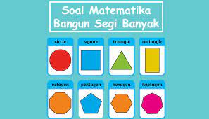 Merujuk pada soal, segi banyak yang memiliki 8 sudut sama. Soal Ulangan Harian Matematika Bangun Segi Banyak Kelas 4 Sd Diary Guru