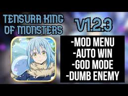 Tensura:king of monsters v1.4.0 mod rq , please make this game mod 🙏👍 1. No Root Tensura King Of Monsters V1 2 3 Mod Menu Dumb Enemy God Mode Auto Win Youtube