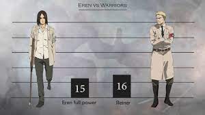 Floch/yeagerists/jean say paradis will be doomed if eren is stopped. Eren Vs Marley Warriors Power Comparison Attack On Titan Season 4 Youtube