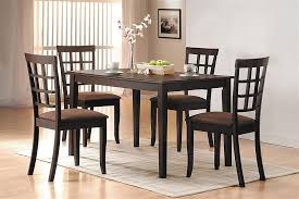 Whether it's a casual weeknight meal with your family or a sophisticated soiree with friends. Cardiff 5 Piece Dining Room Set In Espresso Finish By Acme 06850
