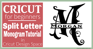 If you want to use our free monogram fonts for silhouette cameo or with any program such as microsoft word then download the monogram that you create in png format. Split Letter Monogram Guide