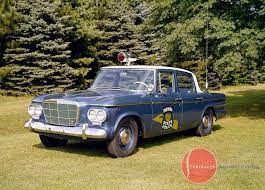 Studebaker S 1962 Marshal Was Designed For Law Enforcement Use One Customer That Year Was The Indiana State Police Police Cars Emergency Vehicles Studebaker