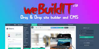 Webuildit Drag And Drop Site Builder And Cms Builder Site Builder Cms