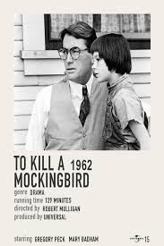 Simple Polaroid Movie Poster To Kill A Mockingbird Etsy Film Posters Minimalist Movie Posters Minimalist Classic Movie Posters