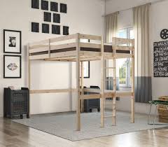 Loft beds are also known as high sleeper bunk beds and have a very distinct design. Memphis 4ft 6 Double Heavy Duty Solid Pine High Sleeper Bunk Bed