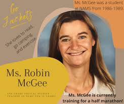 NAMS Faculty/Staff Weekly Spotlight: Ms. Robin McGee