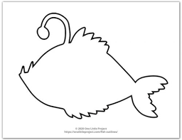 Every reason or cause for deformity is a cause of alteration. Free Printable Fish Outline Pages Fish Templates One Little Project