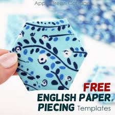 Hope that helps and that's a great idea for another post to show how it's done. Free Hexagon Templates For English Paper Piecing