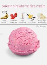 Landing Page Proteinicecream Nice Cream Recipe Vegan Nice Cream Strawberry Nice Cream
