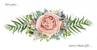 矢量花艺花束设计 花园粉红色桃花薰衣草玫瑰蜡花 桉树枝绿色蕨类植物棕榈叶 多汁的浆果 婚礼矢量邀请插画水彩设计师可爱元素 floral bouquets wax flowers bouquet design