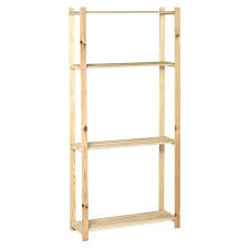 Holz Schraubregal Fsc 170 Cm X 80 Cm X 30 Cm Natur Kaufen Bei Obi Schraubregal Regal Keller Regale