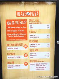 First Look And Review Blaze Fast Fire D Pizza In Disney Springs The Disney Food Blog