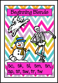 Beginning Blends Picture Charts Set 2